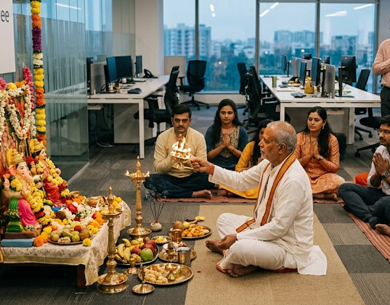 कॉर्पोरेट पूजा